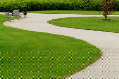 Cement Walkway Installation