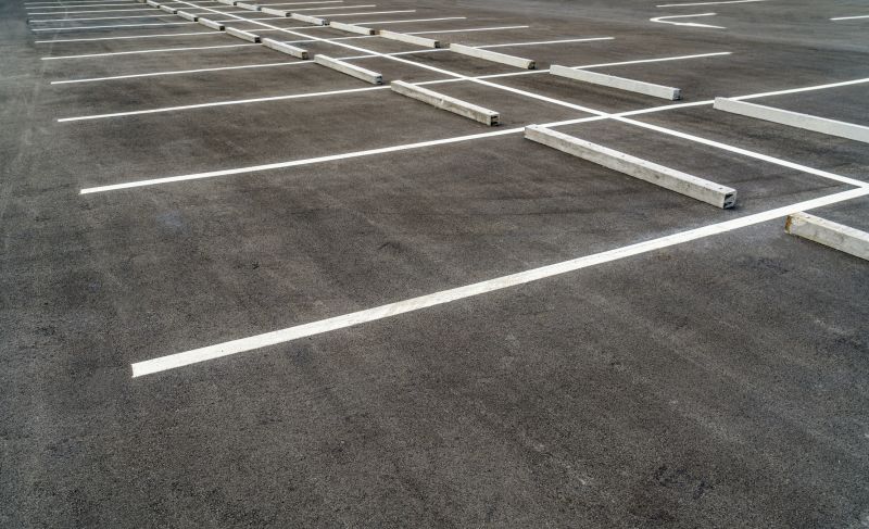 Concrete Parking Lot Service detail