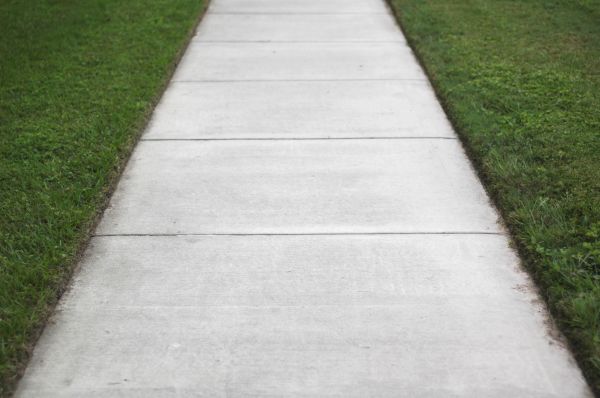 Concrete Path Installation in Auburn